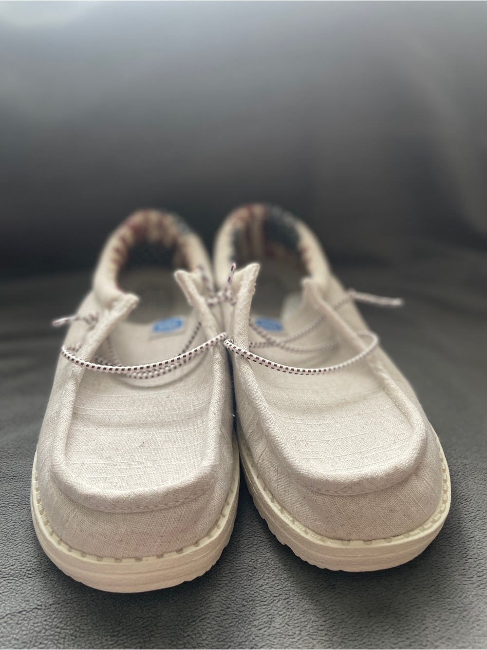 Hey Dude Kids Slip-On Sneakers in Beige